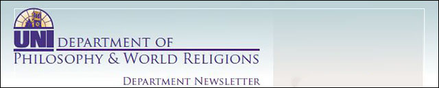 Philosophy & World Religions Department Newsletter