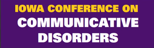 Iowa Conference on Communicative Disorders Programs