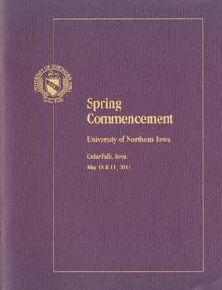 Spring Commencement [Program], May 10 & 11, 2013