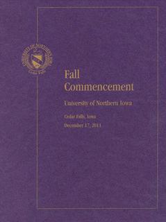 Fall Commencement [Program], December 17, 2011