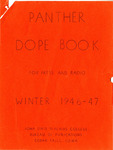 Panther Dope Book for Press and Radio Winter 1946-47 by Iowa State Teachers College