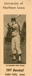 1971 Baseball by University of Northern Iowa