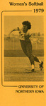 Women's Softball 1979 by University of Northern Iowa