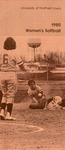 1980 Women's Softball by University of Northern Iowa