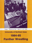 1984-85 Panther Wrestling by University of Northern Iowa