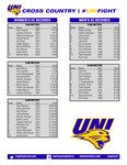 2017 UNI Cross Country Records by University of Northern Iowa