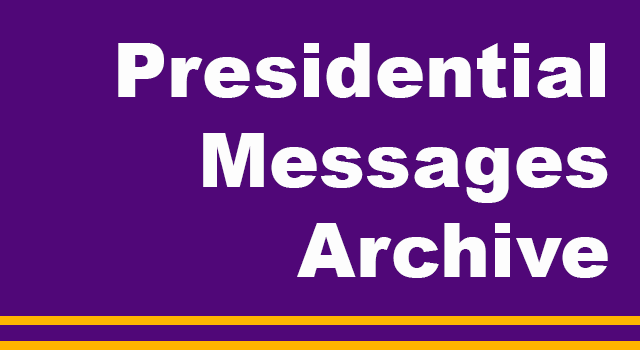 UNI Presidential Messages