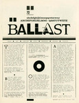 Ballast Quarterly Review, v02n2, Winter 1986 by Roy R. Behrens