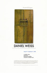 UNI Weiss Exhibit at UNI [poster 01, 2008] by Roy R. Behrens