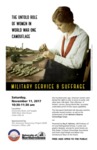 Military Service & Suffrage: the Untold Role of Women in World War One Camouflage [poster, 2017] by Roy R. Behrens