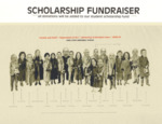 Scholarship Fundraiser, UNI Department of Art Faculty [poster, 2005] by Roy R. Behrens