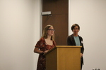 2024 First Place Award Winner, Madeline Roubik, at the Mary Ann Bolton Undergraduate Research Award Ceremony [Photo 4] by University of Northern Iowa. Rod Library.