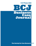 Business Case Journal, v29n1, Fall/Winter 2022