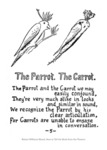 099. “The Parrot. The Carrot,” by Robert Williams Woods, 1907. by Robert William Woods