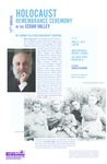 My Journey as a Child Holocaust Survivor [poster] by University of Northern Iowa. Center for Holocaust and Genocide Education.