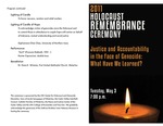 Justice and Accountability in the Face of Genocide: What Have We Learned? [program] by University of Northern Iowa. Center for Holocaust and Genocide Education.