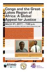 Congo and the Great Lakes Region of Africa: A Global Appeal for Justice [poster]