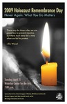 Never Again: What You Do Matters [poster] by University of Northern Iowa. Center for Holocaust and Genocide Education.
