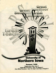 UNI Schedule of Classes, Summer 1996