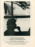 UNI Schedule of Classes, Summer 1984
