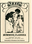 UNI Schedule of Classes, Summer 1981