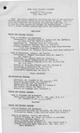 Iowa State Teachers College Program of Recitations, Fall 1917