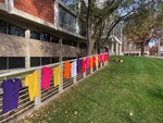 Fall 2018 Clothesline Project Bearing Witness Day [Photo 01] by University of Northern Iowa. Women's and Gender Studies.