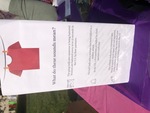 Fall 2018 Clothesline Project Bearing Witness Day [Photo 5] by University of Northern Iowa. Women's and Gender Studies.