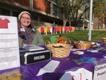 Fall 2018 Clothesline Project Bearing Witness Day [Photo 6] by University of Northern Iowa. Women's and Gender Studies.