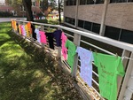 Fall 2018 Clothesline Project Bearing Witness Day [Photo 10] by University of Northern Iowa. Women's and Gender Studies.