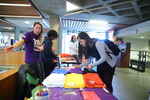 Fall 2016 Clothesline Project Shirt Decorating [Photo 9] by University of Northern Iowa. Women's and Gender Studies.