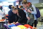 Fall 2016 Clothesline Project Shirt Decorating [Photo 11] by University of Northern Iowa. Women's and Gender Studies.