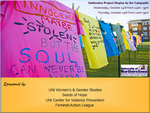 Fall 2012 Clothesline Project [Photo 02] by University of Northern Iowa. Women's and Gender Studies.