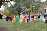 Fall 2013 Clothesline Project Bearing Witness Day [Photo 01] by University of Northern Iowa. Rod Library.