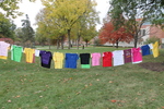 Fall 2013 Clothesline Project Bearing Witness Day [Photo 11] by University of Northern Iowa. Rod Library.