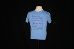 UNI Clothesline Project T-Shirt, 2012-2021 [Photo 020, Front] by University of Northern Iowa. Rod Library.