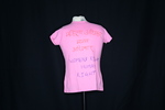 UNI Clothesline Project T-Shirt, 2012-2021 [Photo 039, Back] by University of Northern Iowa. Rod Library.