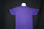 UNI Clothesline Project T-Shirt, 2012-2021 [Photo 003, Front] by University of Northern Iowa. Rod Library.