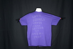 UNI Clothesline Project T-Shirt, 2012-2021 [Photo 012, Front] by University of Northern Iowa. Rod Library.