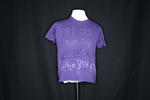 UNI Clothesline Project T-Shirt, 2012-2021 [Photo 013, Front] by University of Northern Iowa. Rod Library.