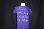 UNI Clothesline Project T-Shirt, 2012-2021 [Photo 023, Front] by University of Northern Iowa. Rod Library.
