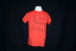 UNI Clothesline Project T-Shirt, 2012-2021 [Photo 016, Front] by University of Northern Iowa. Rod Library.