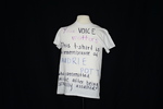 UNI Clothesline Project T-Shirt, 2012-2021 [Photo 024, Front] by University of Northern Iowa. Rod Library.
