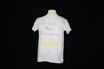 UNI Clothesline Project T-Shirt, 2012-2021 [Photo 045, Front] by University of Northern Iowa. Rod Library.