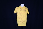 UNI Clothesline Project T-Shirt, 2012-2021 [Photo 001, Front] by University of Northern Iowa. Rod Library.