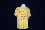 UNI Clothesline Project T-Shirt, 2012-2021 [Photo 008, Front] by University of Northern Iowa. Rod Library.