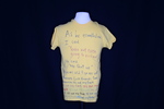 UNI Clothesline Project T-Shirt, 2012-2021 [Photo 076, Front] by University of Northern Iowa. Rod Library.