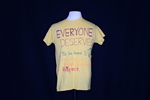UNI Clothesline Project T-Shirt, 2012-2021 [Photo 077, Front] by University of Northern Iowa. Rod Library.