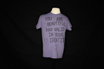 UNI Clothesline Project T-Shirt, 2012-2022 [Photo 026, Front] by University of Northern Iowa. Rod Library.