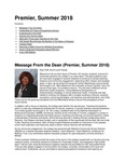 Premier, Summer 2018 by University of Northern Iowa. College of Education.